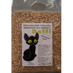 DAFFI ŻWIREK DREWNIANY 2,5 kg pellet